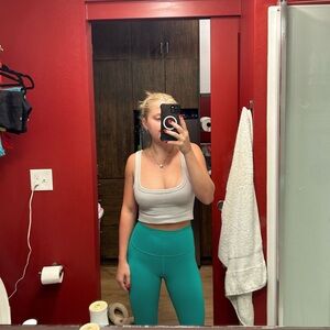 Lululemon Wunder Train Maldives Green Leggings